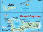 Ilhas Cayman e suas três ilhas: Grand Cayman, Little Cayman e Cayman Brac